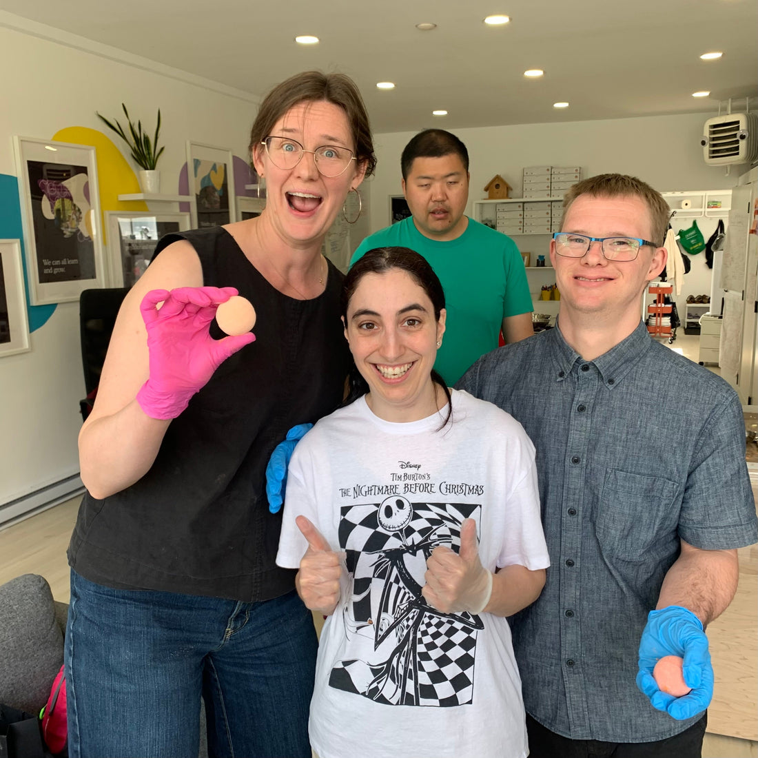 Leading a Bath Bomb Workshop - an invitation to a new path