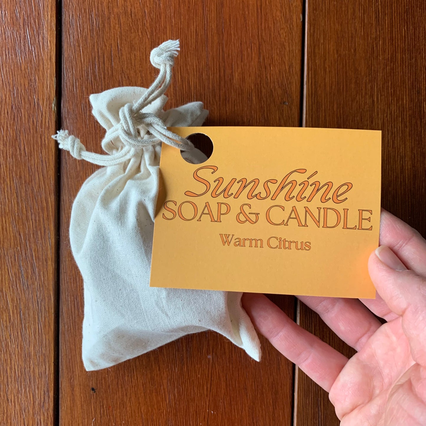 Citrus Sunshine Soap & Candle Set