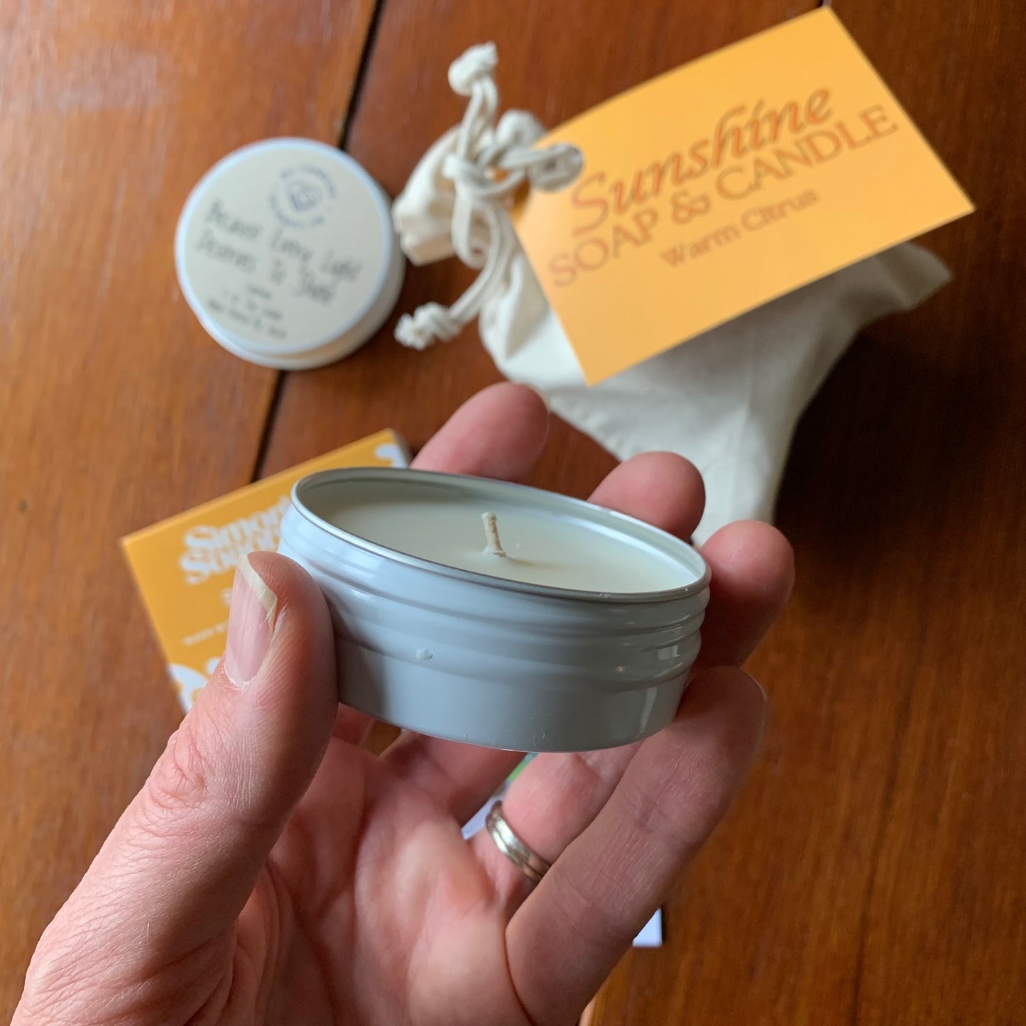 Citrus Sunshine Soap & Candle Set