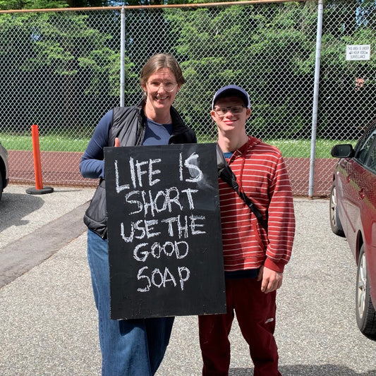 Why pay $12 for a bar of soap?