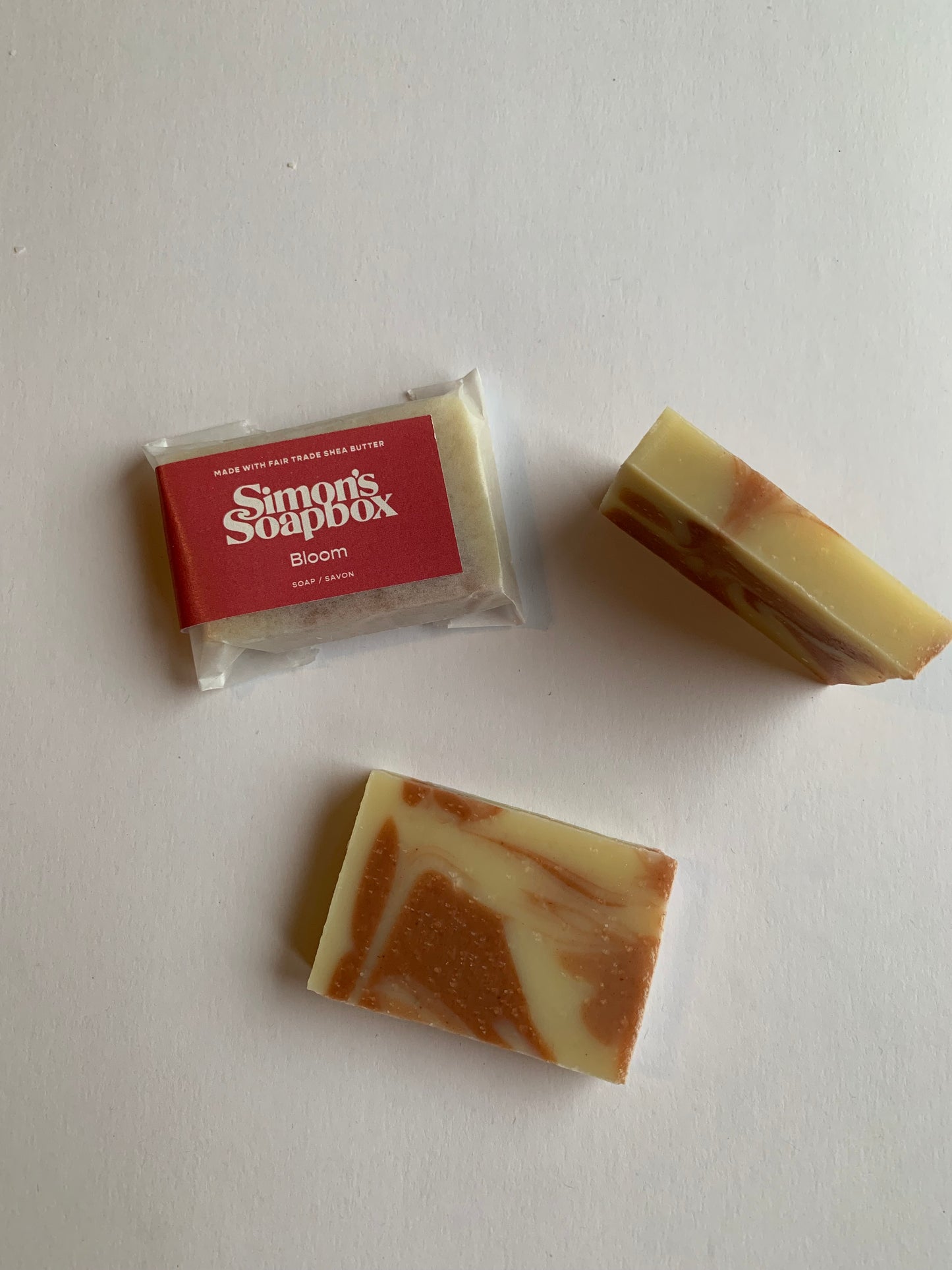 Mini bar of soap (hotel size)