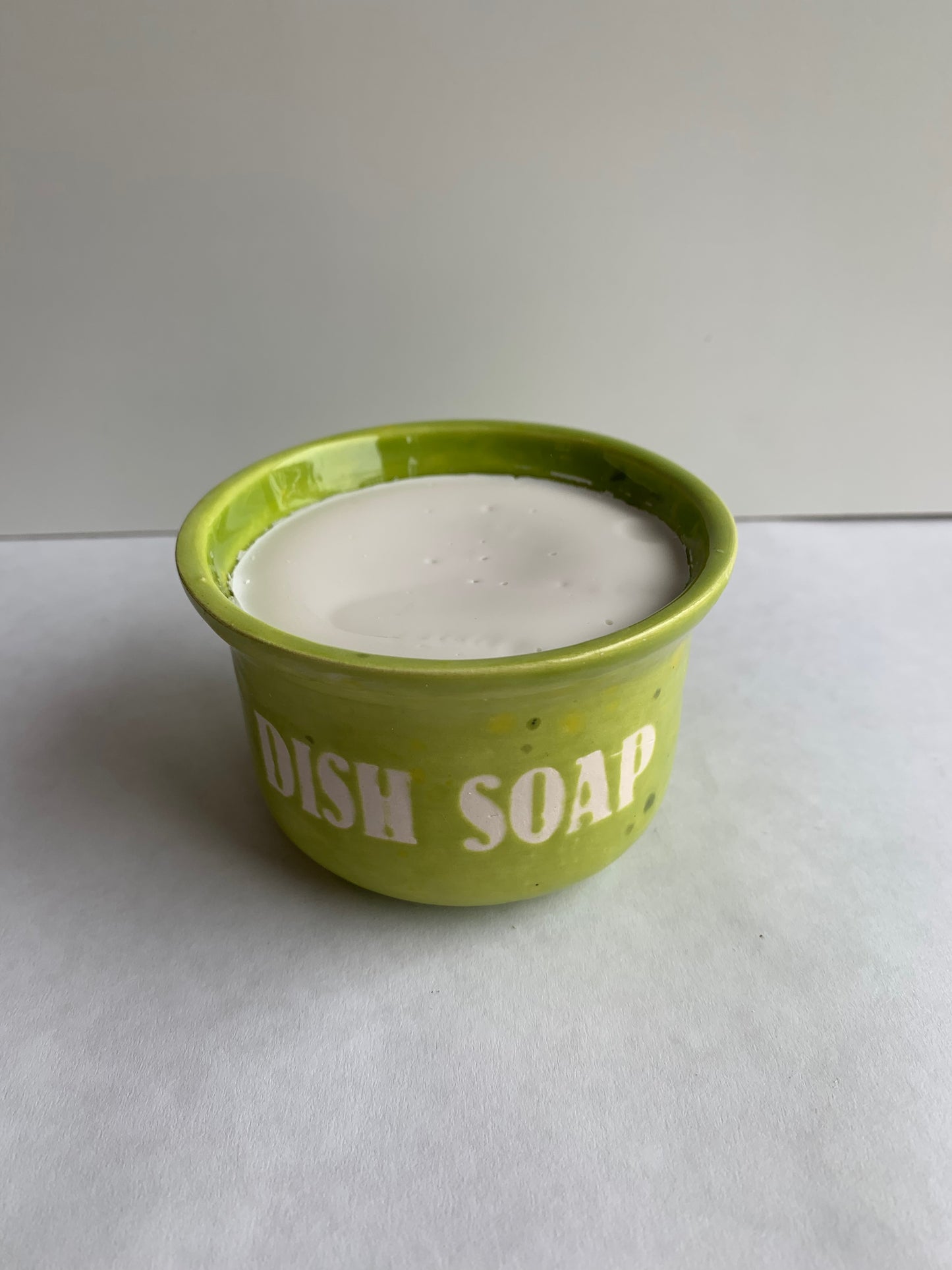 Less than perfect Dish Soap Ramekin Simon's Soapbox